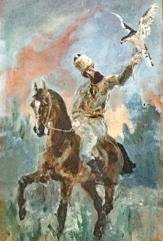 Il falconiere - Museo Toulouse, Lautrec di Albi
